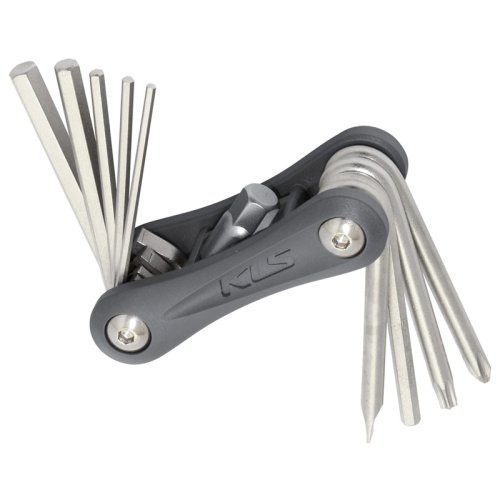 Мультитул KLS Stinger 10 функцій сірий