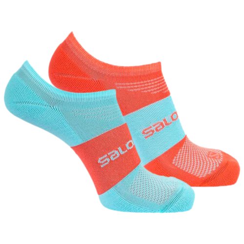 Носки Salomon alomon SONIC 2 PACK Persimmon+Tanager