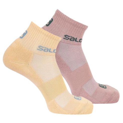 Носки Salomon alomon EVASION 2-PACK Almond Cr+Brick Dust