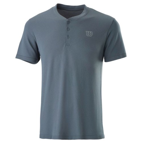 Футболка W PWR SLS HENLEY II DK GRAY