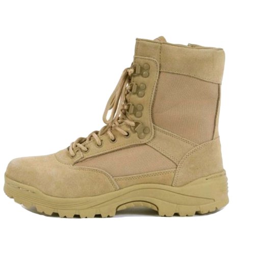 Ботинки Mil-Tec Tactical Boots Zipper Khaki EU42