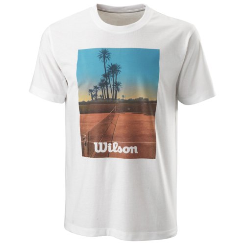 Футболка Wilson m SCENIC TECH TEE WH