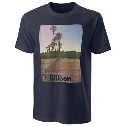 Футболка Wilson m SCENIC TECH TEE OUTER SPACE