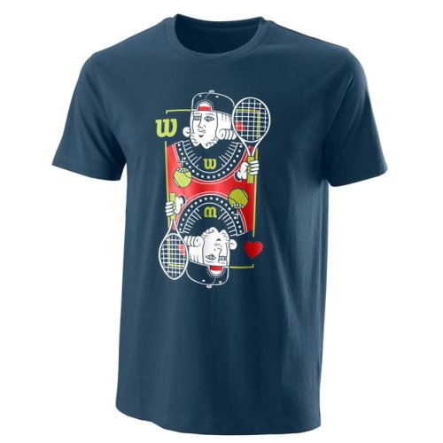 Футболка Wilson m KING TECH TEE MAJOLICA BL