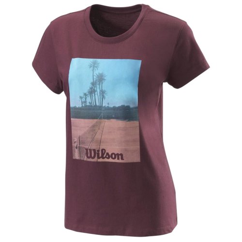 Футболка Wilson ldy SCENIC TECH TEE FIG