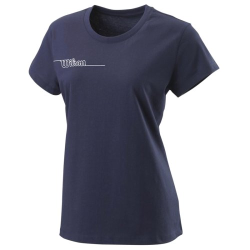 Футболка Wilson ldy TEAM II TECH TEE NAVY