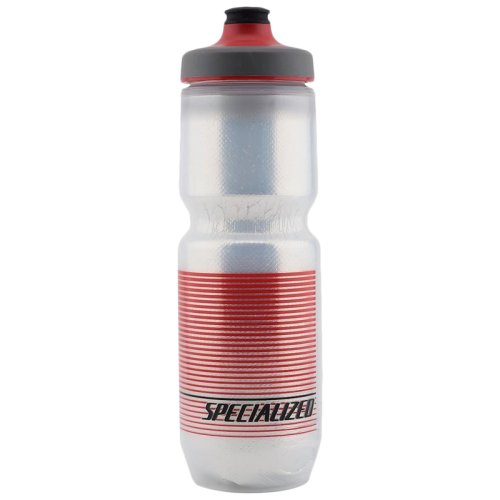 Фляга Specialized PURIST INSULATED WG BTL TRANS/BLK/RED STRAIGHT AWAY 23 OZ (44119-2324)