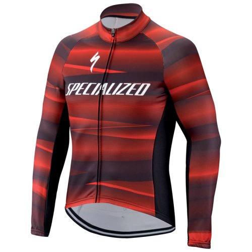 Джерсі Specialized ELEMENT SL TEAM EXPERT JERSEY LS BLK/RED XL (644-89915)