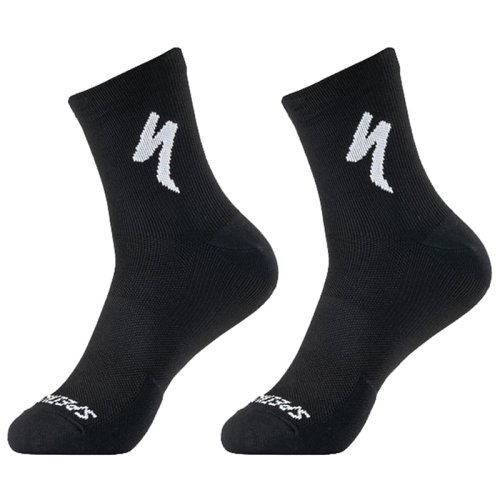 Шкарпетки Specialized SOFT AIR MID SOCK BLK/WHT S (64721-2702)