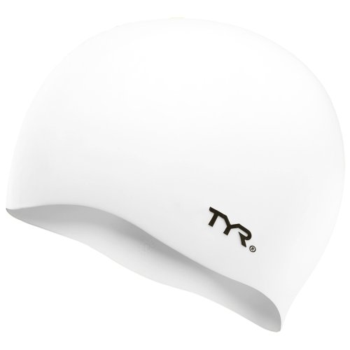Шапочка TYR SILICON CAP NO WRINKLE WHITE
