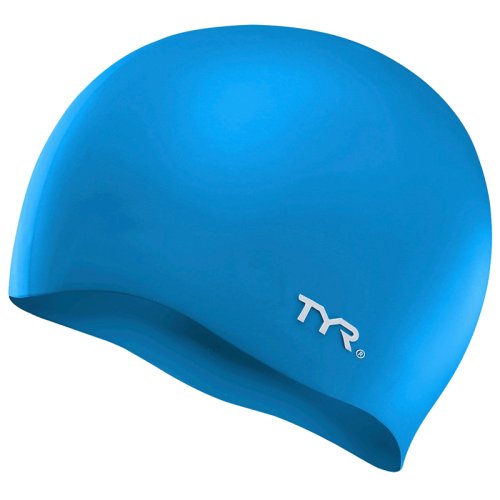 Шапочка TYR SILICON CAP NO WRINKLE BLUE