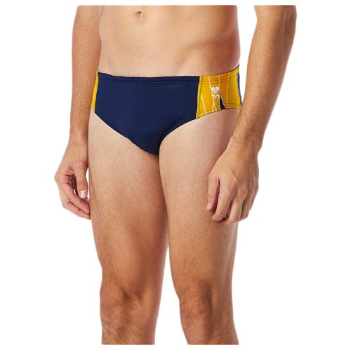 Плавки TYR PHOENIX SPLICE RACER NAVY GOLD 34