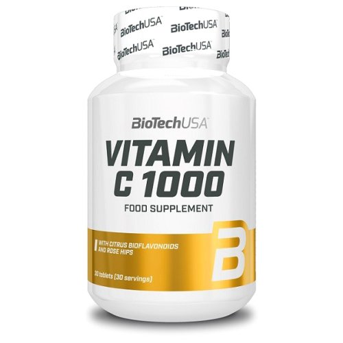 Вітаміни BioTechUSA VITAMIN C 1000 - 30 таб.
