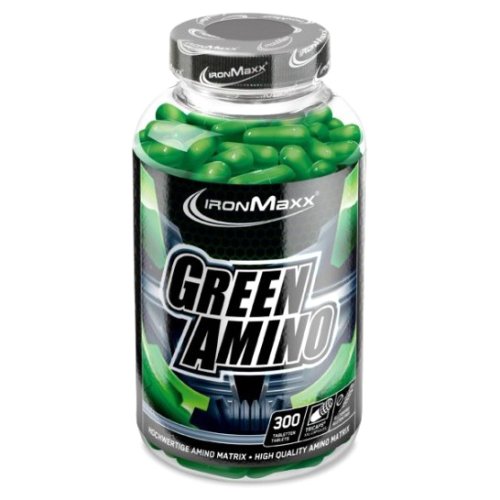 Аминокислота IronMaxx Green Amino - 300 капс (банка)