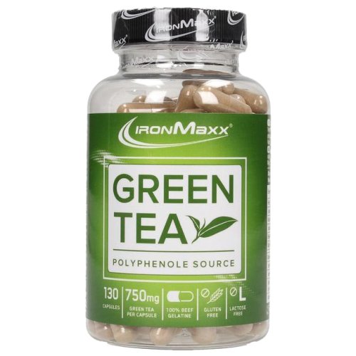 Вітаміни IronMaxx Green Tea - 130 капс (банка)