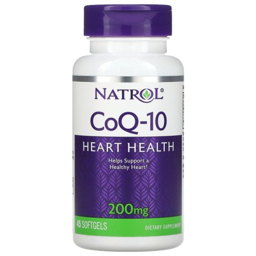 Добавки для здоров'я і довголіття Natrol CoQ-10 200mg - 45 софт гель