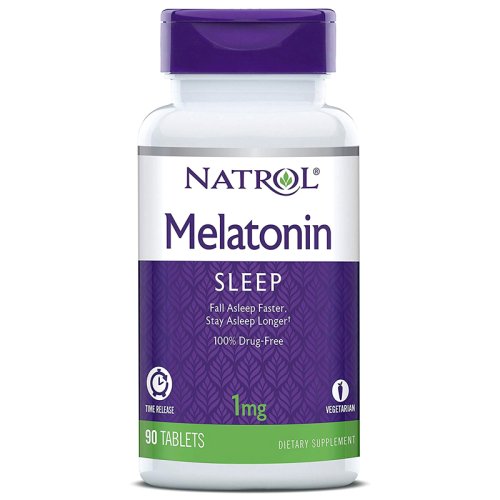 Добавки для здоров'я і довголіття Natrol Melatonin 1mg - 90 таб