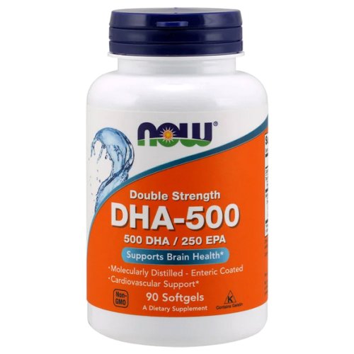 Витамины NOW DHA - 500 - 90 софт гель