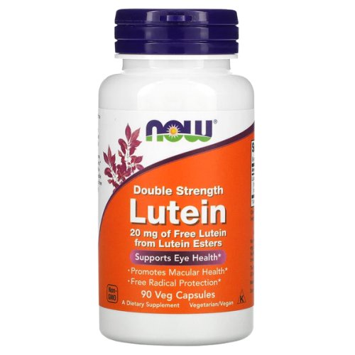 Витамины NOW Lutein (Esters) 20 мг - 90 веган капс