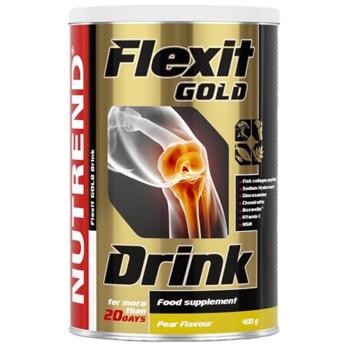 Препарат для связок и суставов Nutrend FLEXIT DRINK GOLD 400 г апельсин