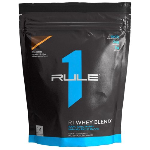 Протеин Rule 1 R1 Whey Blend - 476 г - Шоколад арахисовое масло