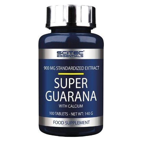 До и после тренировки Scitec nutrition Super Guarana with calcium - 100 таб