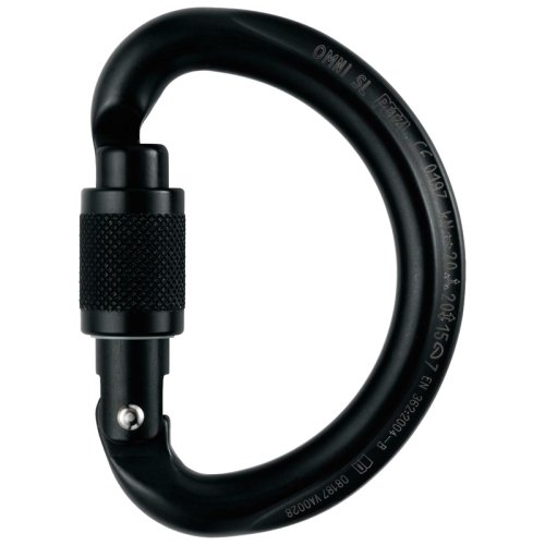 Карабин Petzl  OMNI Screw-Lock black