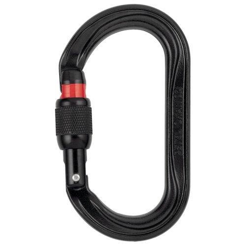 Карабин Petzl  OXAN screw-lock steel black