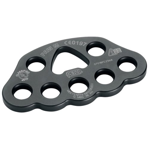 Такелажна пластина Petzl Paw M black