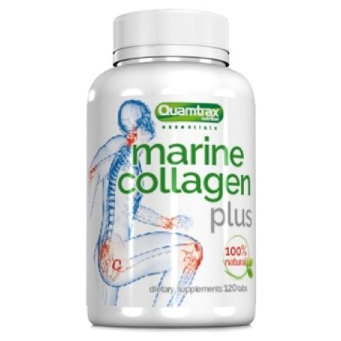 Аминокислота Quamtrax Marine Collagen Plus with Peptan- 120 таб