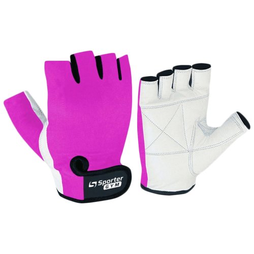 Рукавиці Sporter Women (MFG-208.4 C) - White/Pink - M