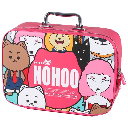 Мини-чемодан Nohoo Зоо-Вечеринка Розовый