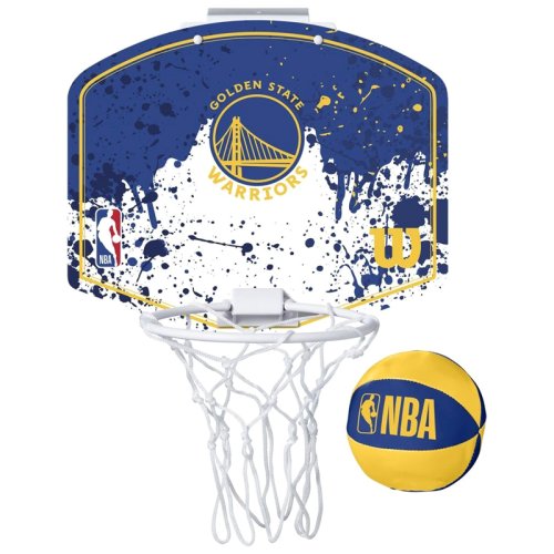 Набор баскетбольный Wilson NBA TEAM MINI HOOP GS WARRIORS