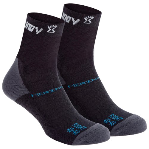 Носки для бега  INOV-8 Merino Sock Lite Black