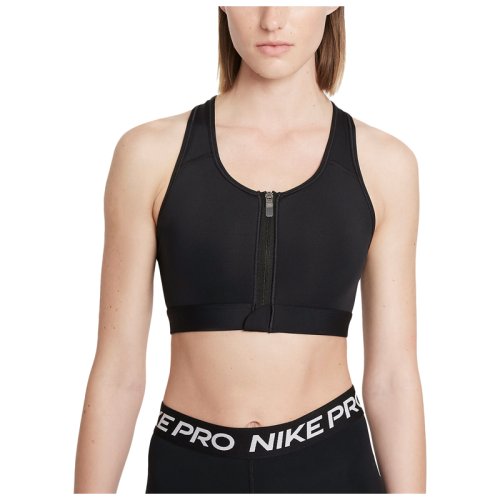 Топ NIKE W NK DF SWSH ZIP FRONT BRA
