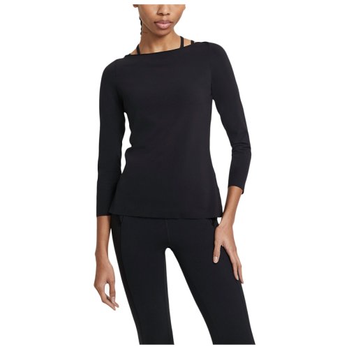 Футболка с длин.рук NIKE THE NIKE YOGA LUXE L/S TOP DA0719-010