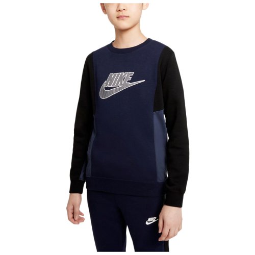 Толстівка NIKE B NSW HYBRID FLC CREW BB DM6788-451