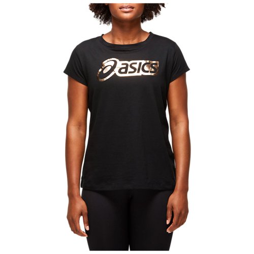 Футболка Asics LOGO GRAPHIC TEE BLK W