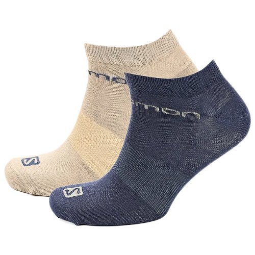 Носки Salomon FESTIVAL 2-PACK Dark Denim+Vintage Khaki