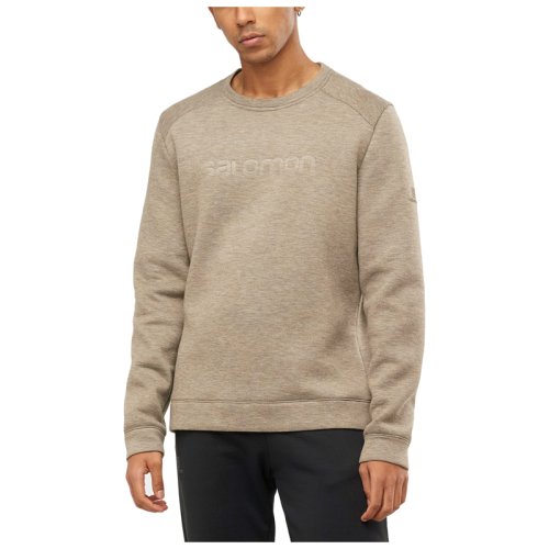 Реглан Salomon SIGHT CREWNECK M Roasted Cashew/Heather