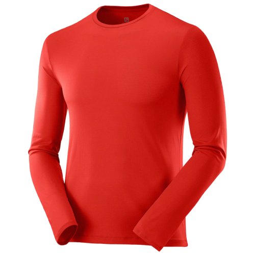 Футболка Salomon AGILE LS TEE M Goji Berry