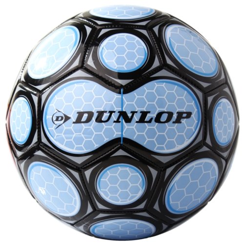 Футбольный мяч Dunlop  Football голубой+черный