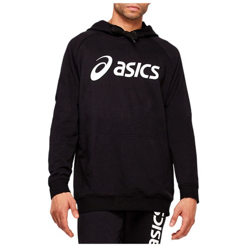 Толстовка Asics фітнес і тренування BIG Asics OTH HOODIE BLK / WHT M
