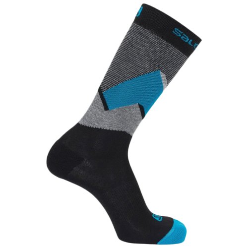 Носки Salomon Outline Prism Crew 2-pack Dk Grey/Hawai Ocean