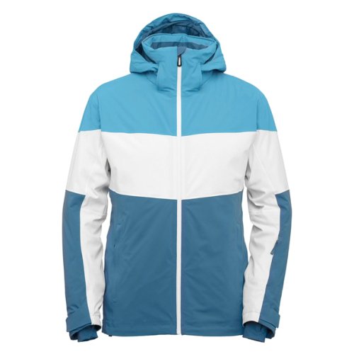 Куртка г/л Salomon SLALOM JACKET M Mallard Bl/Wh/Barr Reef