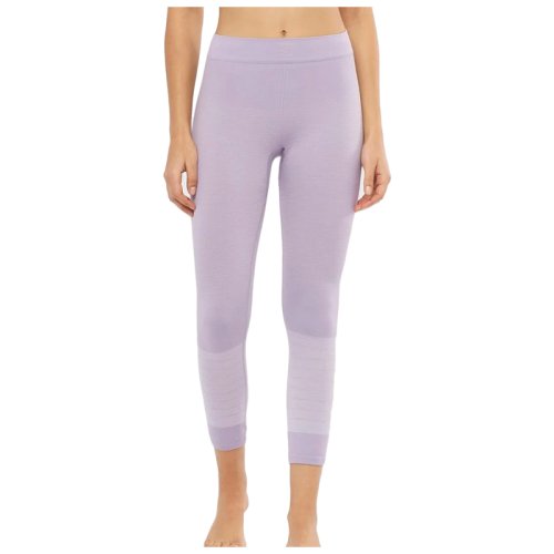 Термобелье (низ) Salomon SNTIAL WOOL TIGHTS W LAVENDER GRAY