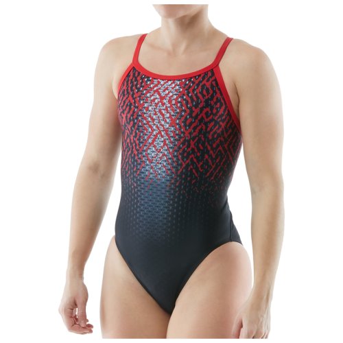 Цельный купальник  TYR Odyssey Diamondfit, Red 34