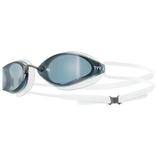 Очки для плавания  TYR Tracer-X Racing, Smoke/ White (072)