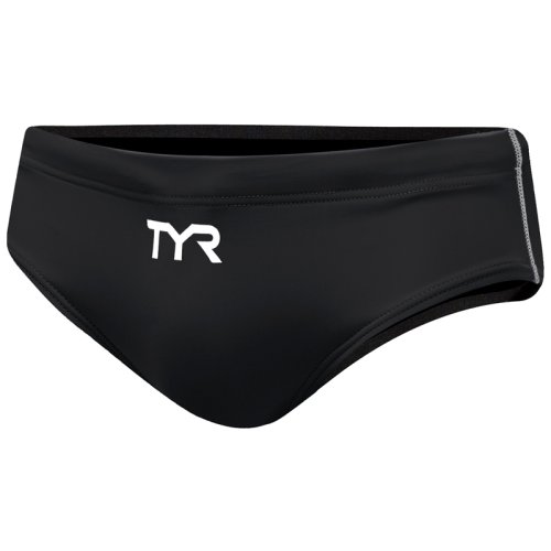 Плавки TYR Men's Thresher Racer Swimsuit, Black / Grey(088), 32