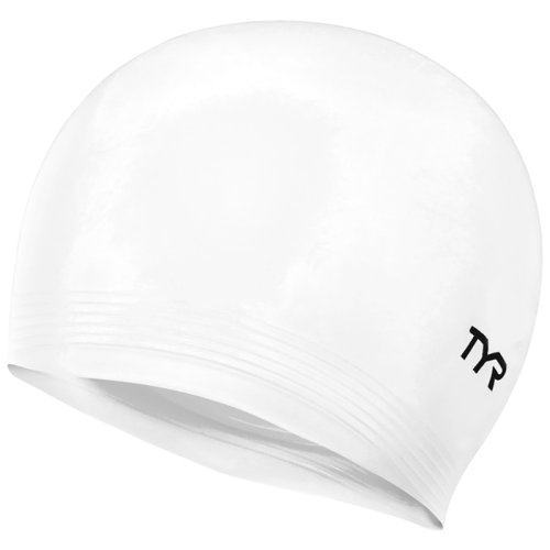 Шапочка для плавання TYR Latex Swim Cap, White